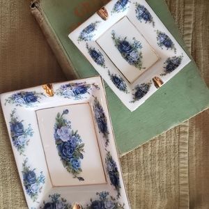 Cottage Core ashtray/ jewelry dish